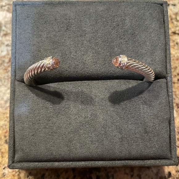 David Yurman 5mm Cable Classic with diamonds - Picture 6 of 12